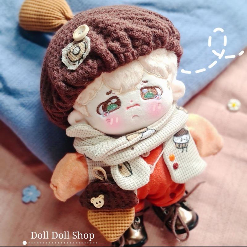 Outfit cho búp bê doll 20cm, 15cm