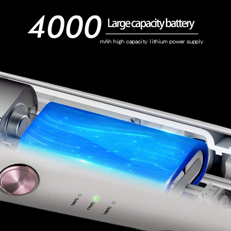 [Hàng mới về] Lược duỗi tóc khí nóng đa chức năng sạc được USB