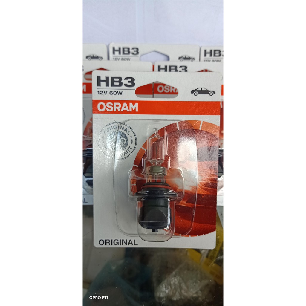 Bóng đèn pha Fortuner HB3 9005 12v 60w Chính hãng Osram (Bảo hành 3 tháng)