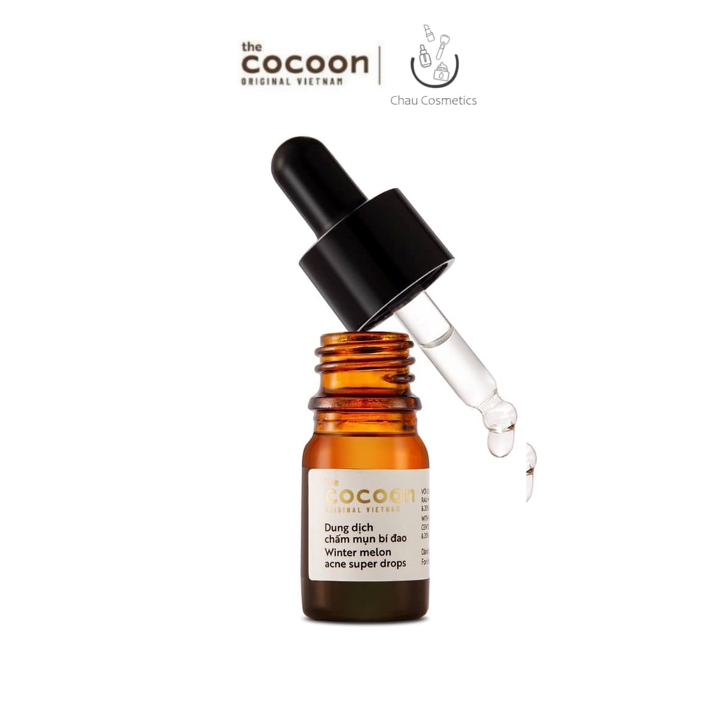 Dung dịch chấm mụn bí đao Cocoon giảm mụn, ngăn ngừa mụn và thâm 5ml