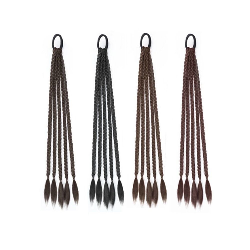 Tép Tóc Giả Thắt Bím Phong Cách Hip Hop Thời Trang Cho Nữ