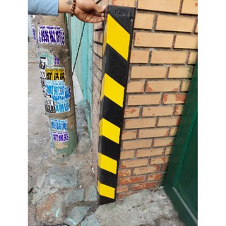 Thanh ốp cột cao su phản quang dài 1m - 0.8m - 0.6m -0.2m x rộng 10cm x dày 1cm