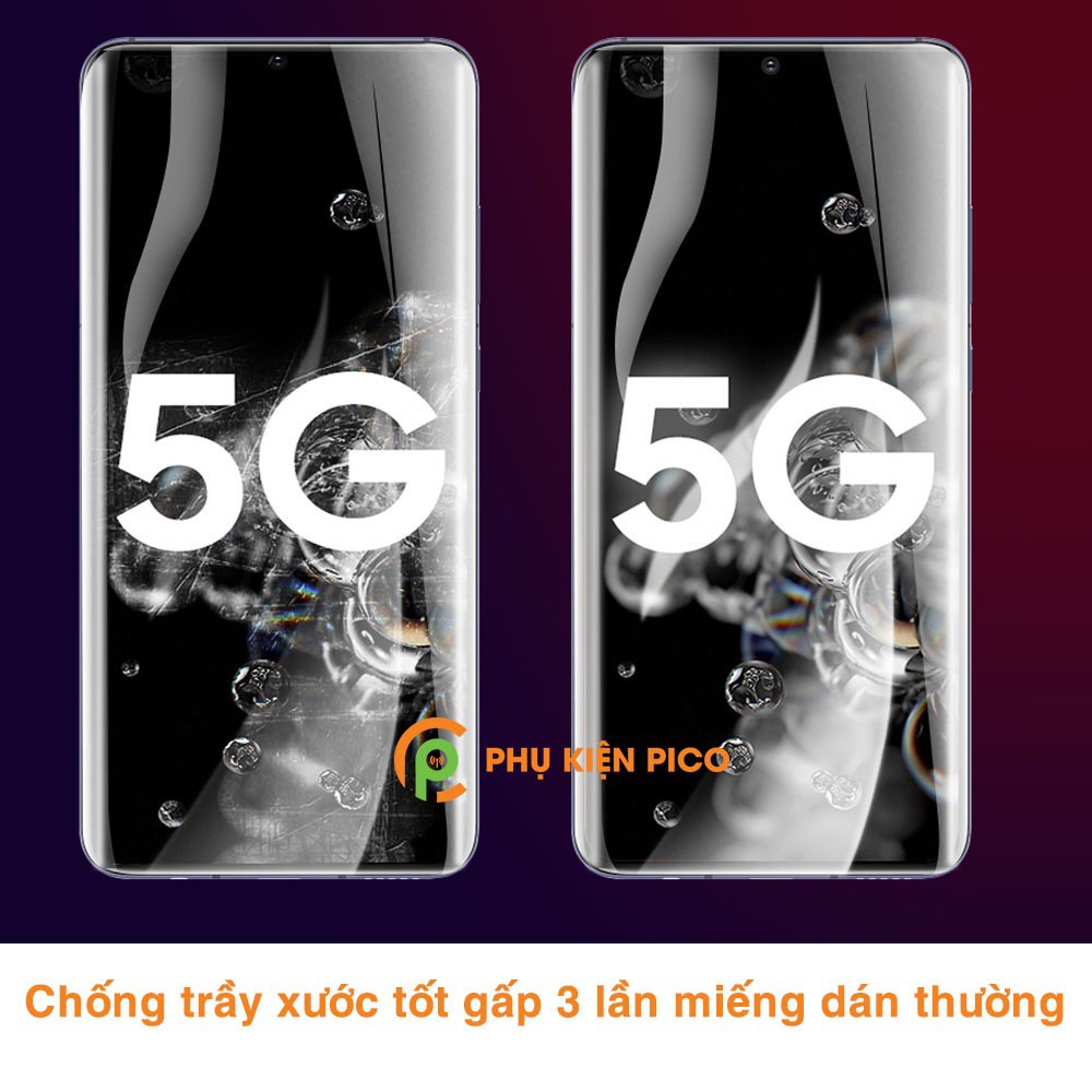 Dán màn hình Samsung S20 Ultra full màn trong suốt PPF tự phục hồi vết xước chính hãng Mibo - Dán dẻo Samsung Galaxy S20