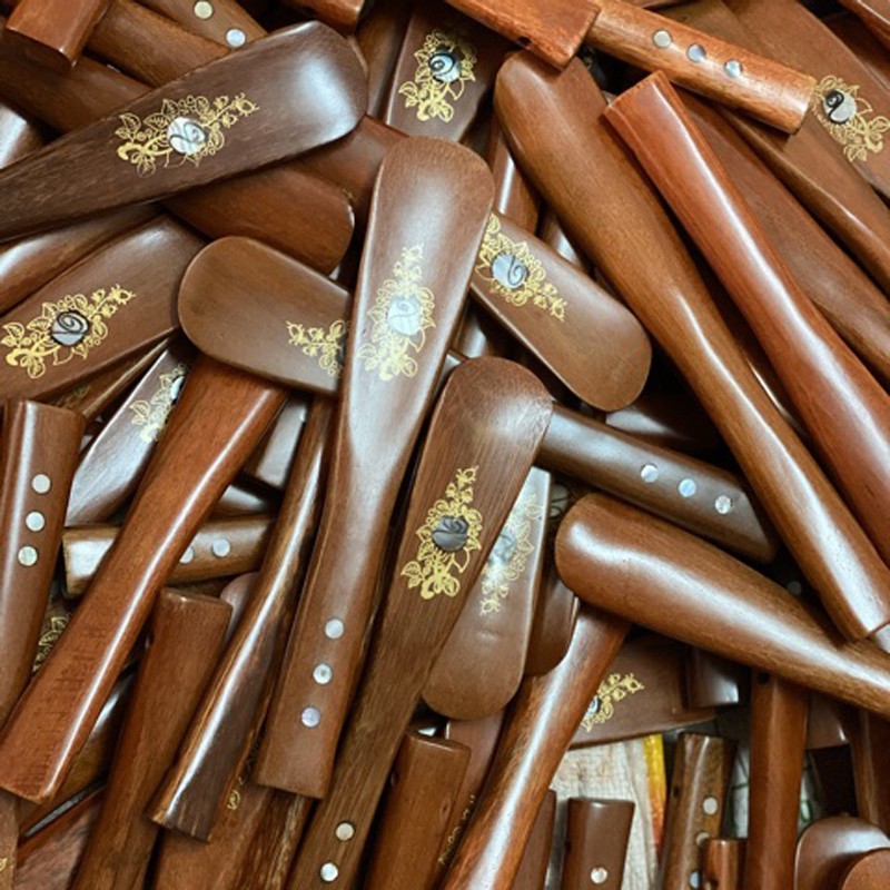 Đón gót giày cho mọi tư thế gỗ Hương nguyên khối đủ Size - Cho giày Nam & Nữ