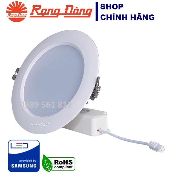Đèn LED Downlight âm trần 7W Rạng Đông AT04 110/7W, Vỏ nhôm đúc