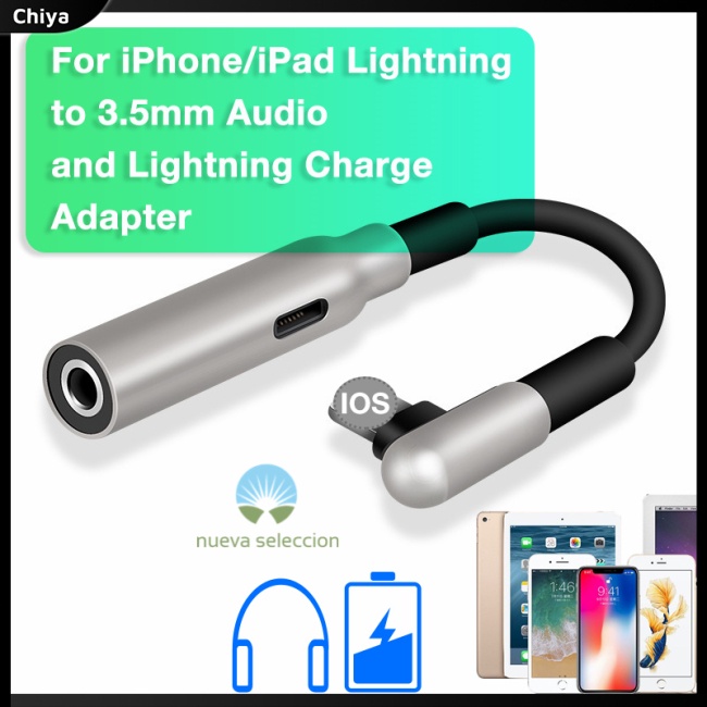 Dây Cáp Chia Cổng Sạc Và Tai Nghe 3.5mm 2 Trong 1 Bằng Tpe Thân Thiện Với Môi Trường Cho Iphone 12 Pro Max Mini 11 Xs Xr