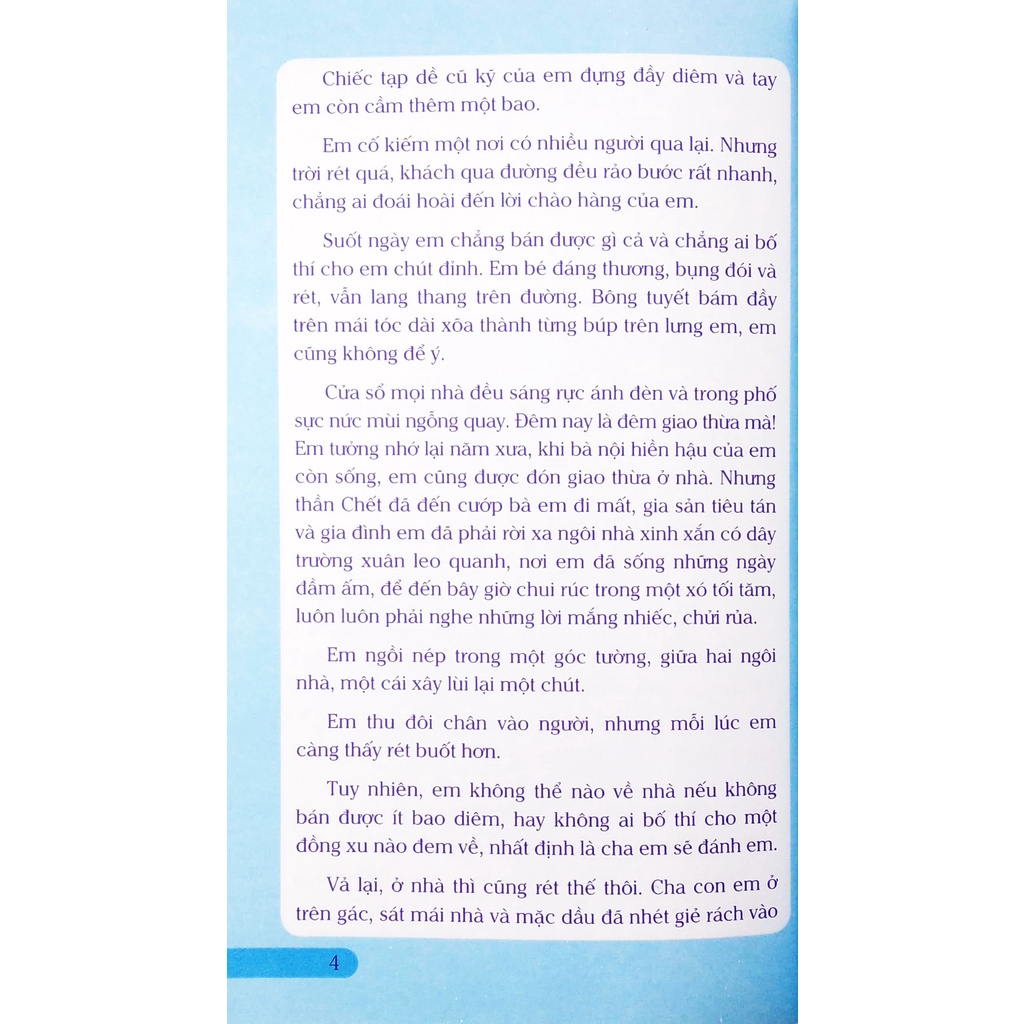 Sách Truyện Cổ Tích Thế Giới Hay Nhất - Cô Bé Bán Diêm