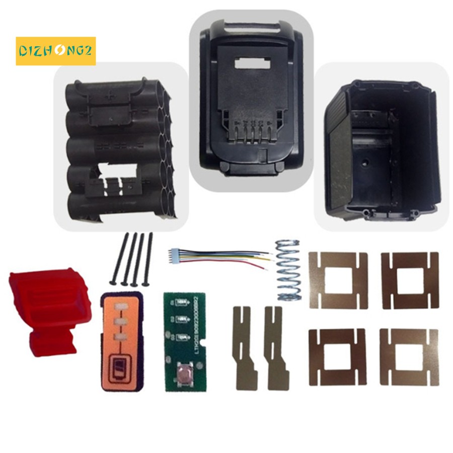 Vỏ Pin Li-Ion 20v Dcb200 Dcb180 Dcb181 Li-Ion