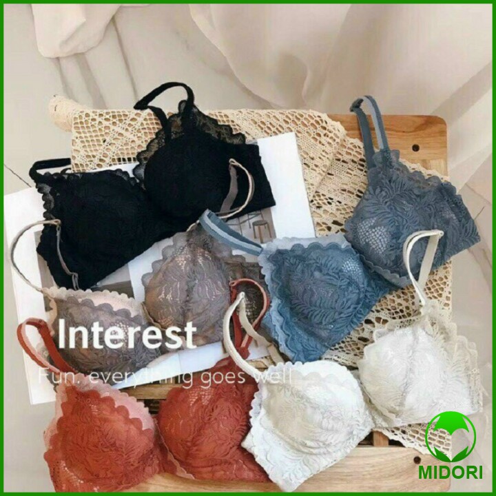 Áo ngực ren không gọng, Áo lót đệm hơi thoáng khí Underwear định hình cao cấp A118