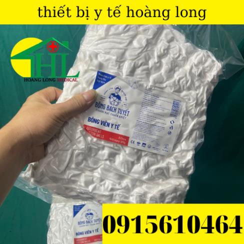 BÔNG VIÊN Y TẾ GÓI 500g