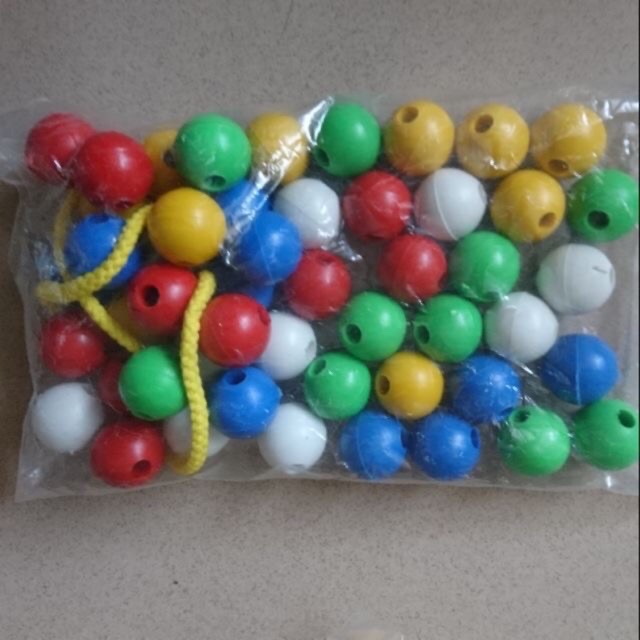 Đồ chơi xâu hạt tròn