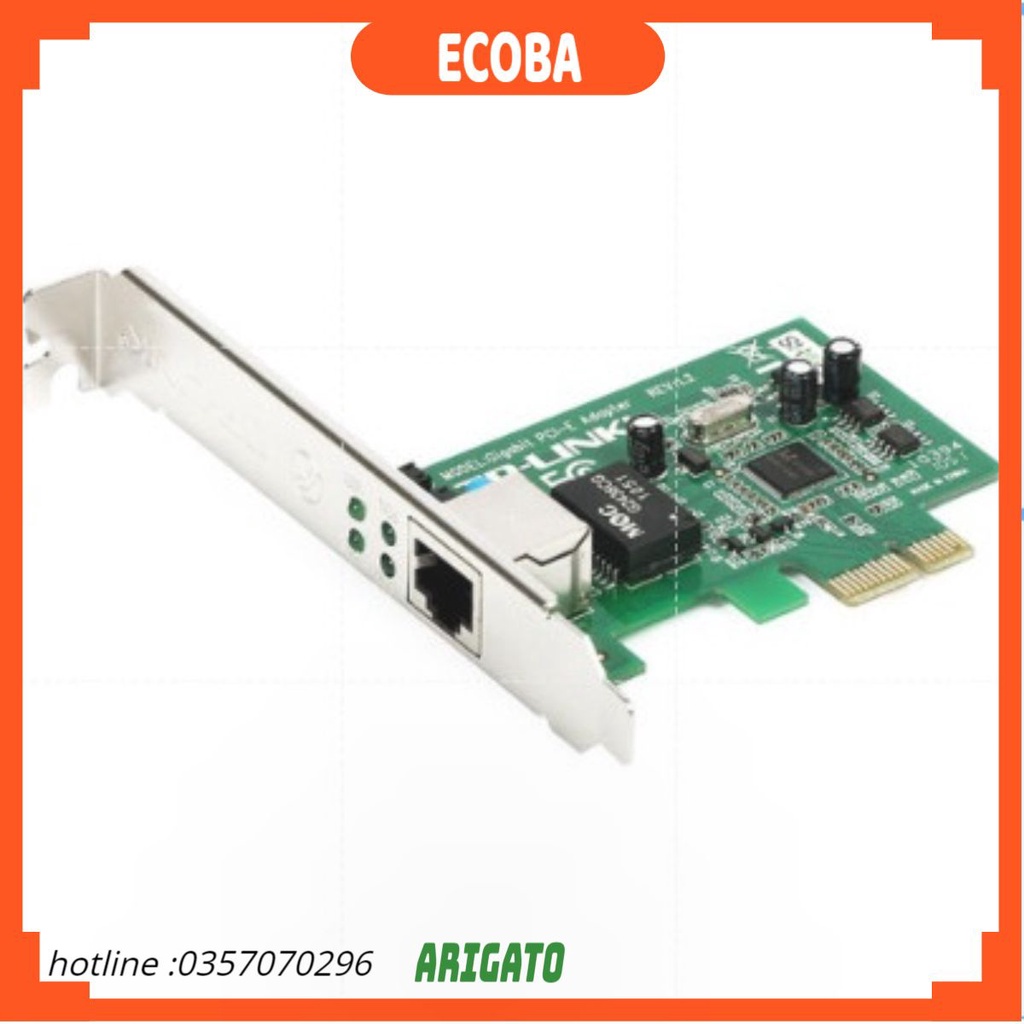 CARD PCI EXPRESS TO LAN MAIN H61 CARD PCI TPLINK hàng chất lượng giao ngẫu nhiên ECOBA