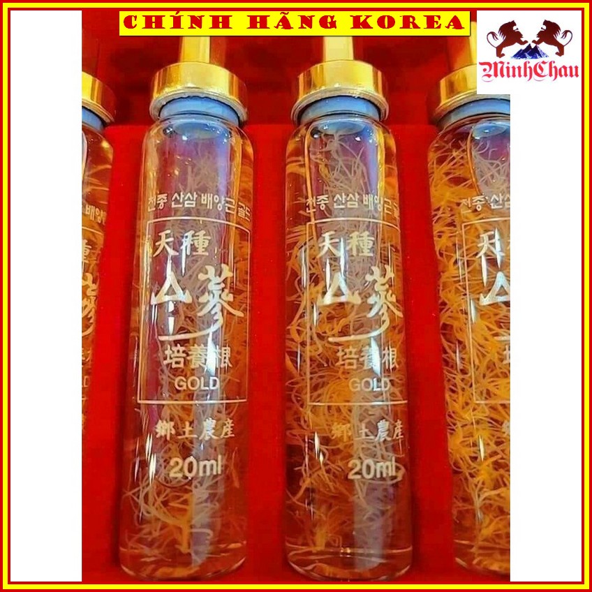 Tinh chất hồng sâm Cheong Jong chính hãng, Tinh chất sâm núi hàn quốc, hộp 30 ống - Tăng đề kháng, minhchau