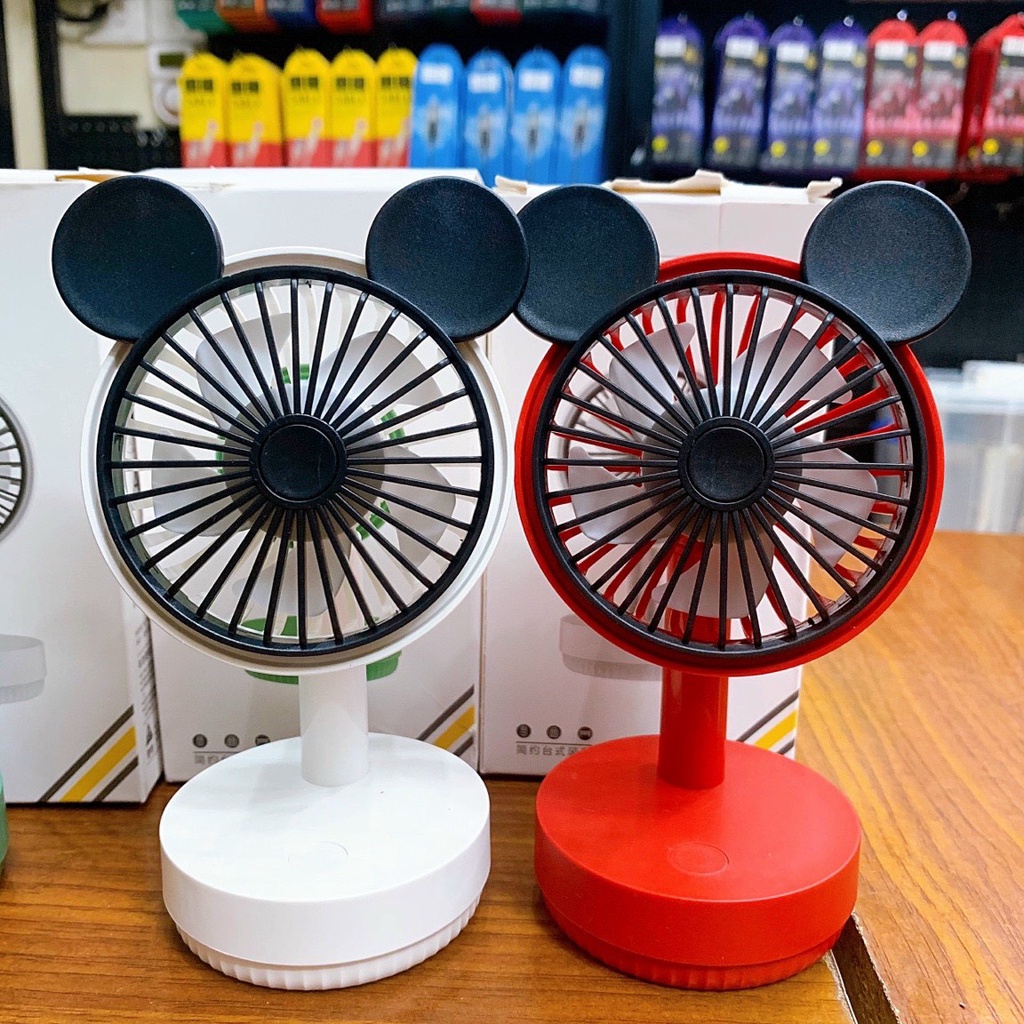 Quạt Mini Để Bàn Sạc Điện Cao Cấp ,Quạt Tích Điện Nhỏ Gọn 3 Tốc Độ gió Phù Hợp Với Dân Văn Phòng