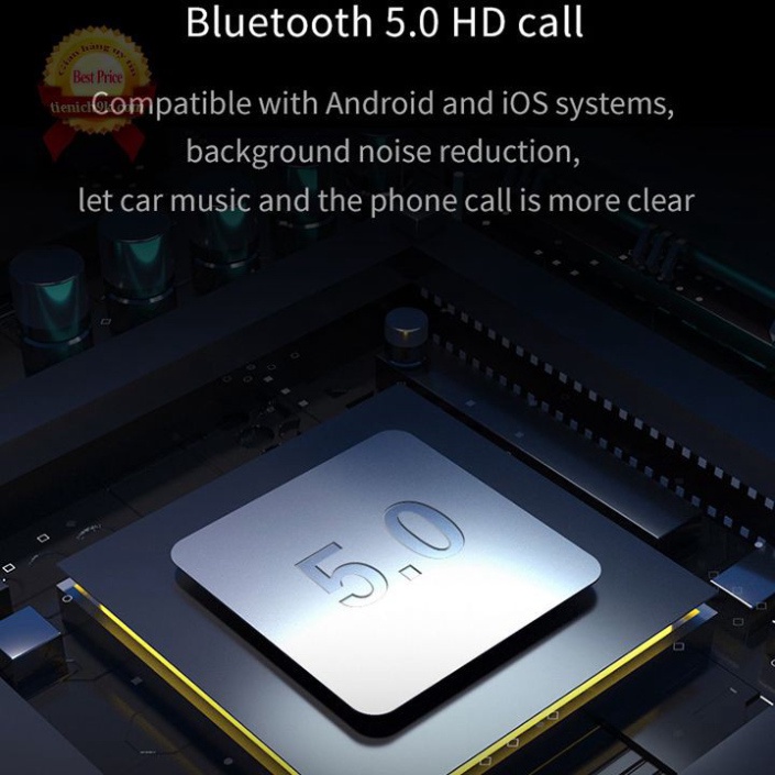 [Hàng xịn] Tẩu sạc nhanh điện thoại phát Nghe nhạc Bluetooth trên xe hơi ô tô T66 Qualcom QC3.0 cắm thẻ nhớ micro USB 2 