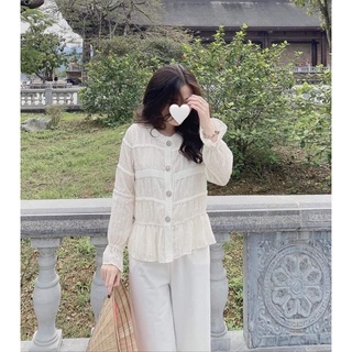 Áo bèo tay bồng tiểu thư