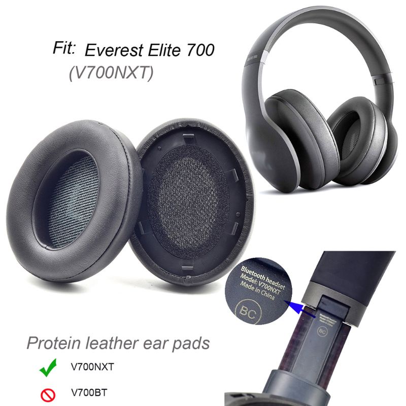 1 Cặp Đệm Tai Nghe Bằng Da Thay Thế Cho V700NXT