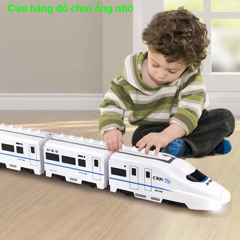 Đồ chơi xe lửa trẻ em đa năng điện lớn Harmony giáo dục mô phỏng tốc độ cao quà tặng cậu bé và cô gáiĐồ Chơi Giải11