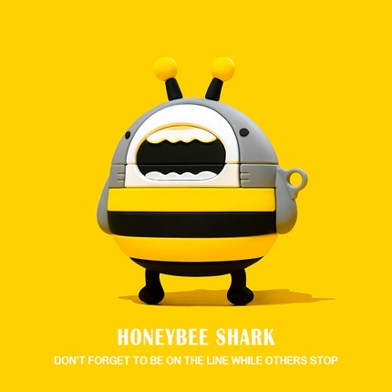 Vỏ Bảo Vệ Hộp Sạc Tai Nghe AirPods3 AirPods3 (3rd) 2021 AirPods3 3rd Họa Tiết Cá Mập Sáng Tạo Phù Hợ