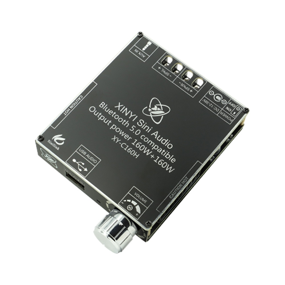 Bảng Mạch Khuếch Đại Âm Thanh Bluetooth Pcbfun C160H 2.0 TDA7498E 160WX2