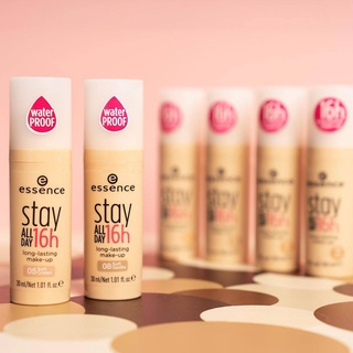 Kem nền kiềm dầu Essence Stay All Day 16h Long Lasting Makeup.