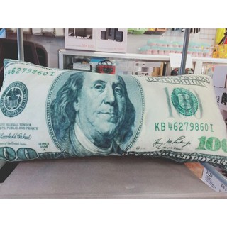 GỐI ÔM 3D HÌNH TIỀN 100 USD SIZE 70CM