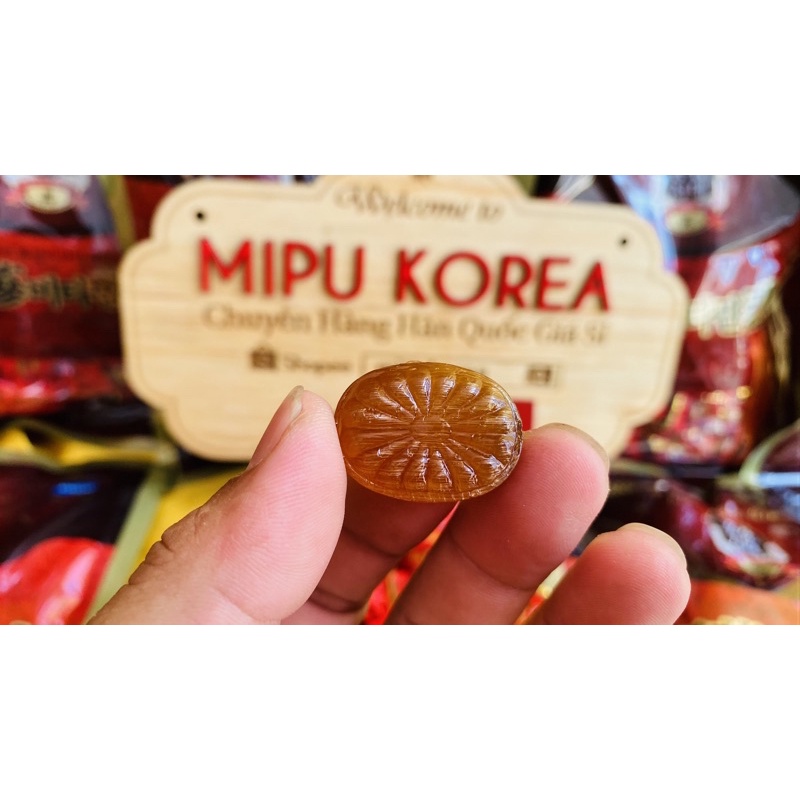 Kẹo Sâm - Kẹo Hồng Sâm Vitamin Hàn Quốc bịch 200g