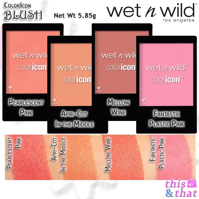 Phấn má Wet n Wild Color Icon