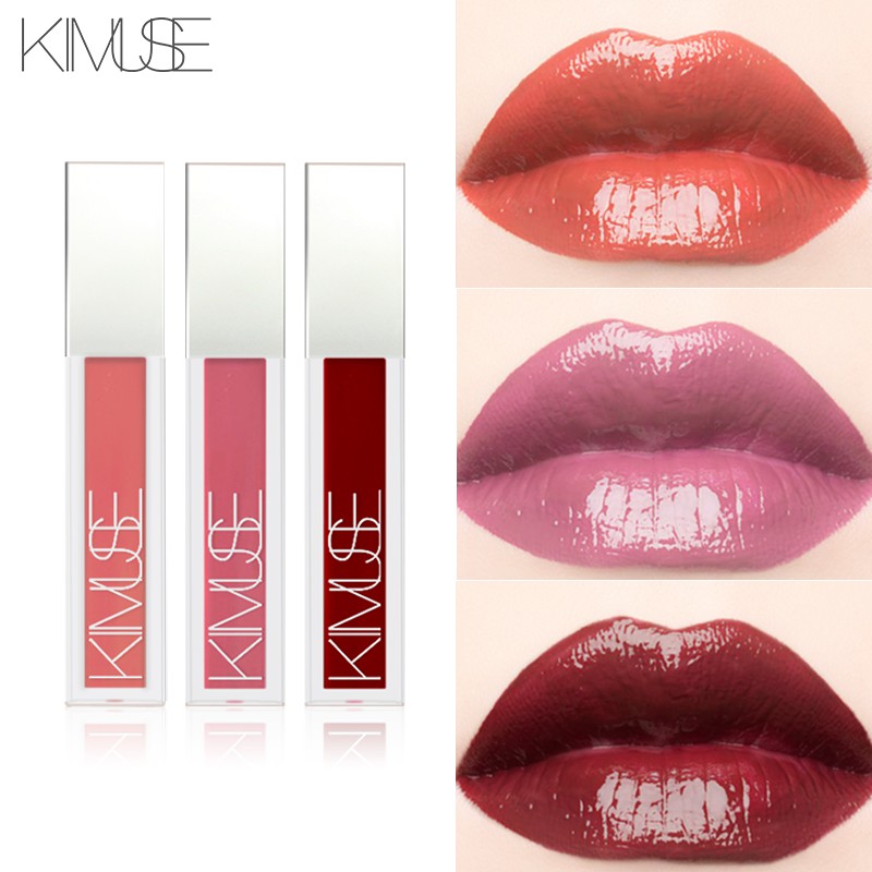 Son môi KIMUSE bền màu hiệu ứng bóng đẹp sành điệu | BigBuy360 - bigbuy360.vn
