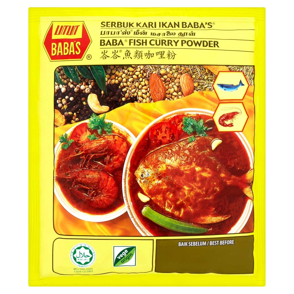 Bột cà ri ADABI/ BABAS MALAYSIA gói 250g