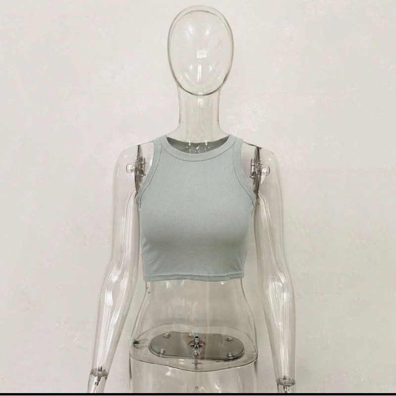 Áo 3 Lỗ Nữ, Áo Kiểu Nữ Sexy Thun Gân CropTop Mịn Mát Ảnh Thật [AdorablexBeautiful]