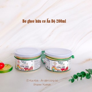 Bơ ghee hữu cơ Ấn độ 200ml
