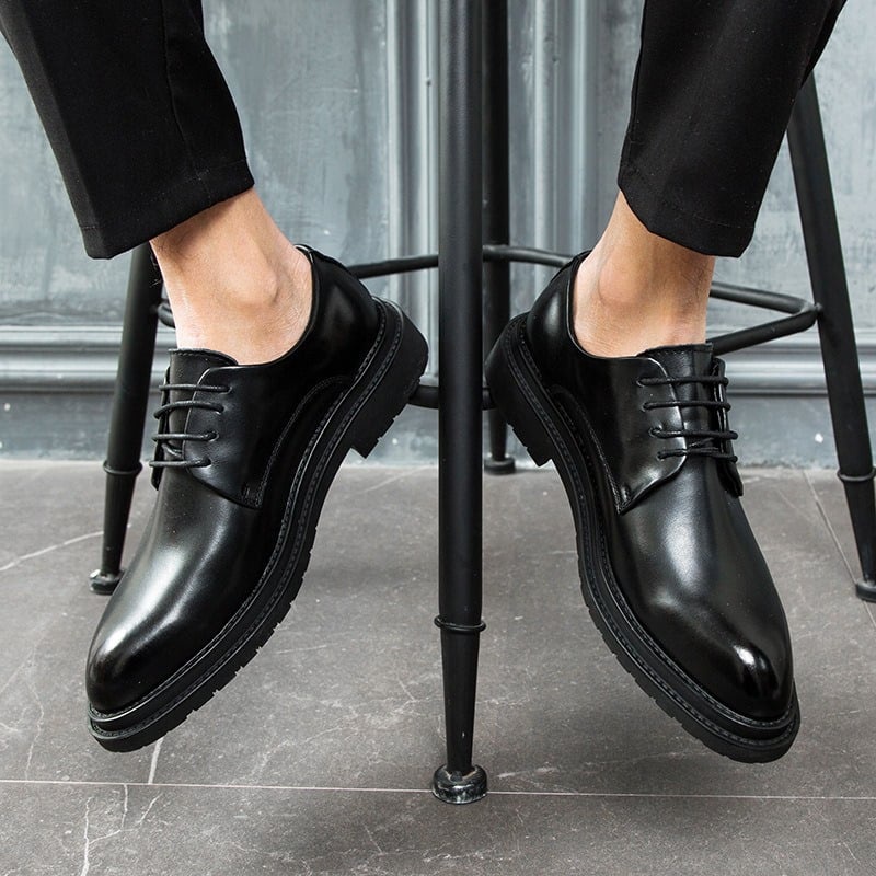 Giày da nam công sở da bò thật cao cấp AV2025