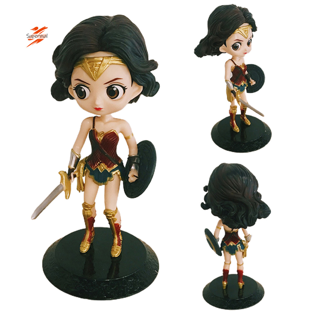 Mô Hình Đồ Chơi Wonder Woman Dễ Thương Trang Trí Xe Hơi