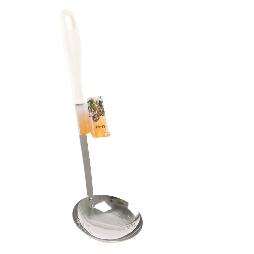 [Hỏa Tốc HN] Muôi canh inox có chia vạch Echo Metal Nội địa Nhật Bản