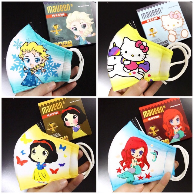 XD - Khẩu trang bé trai gái