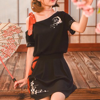 Set váy áo HOA ANH ĐÀO phong cách Nhật Bản siêu xinh ( hàng order )