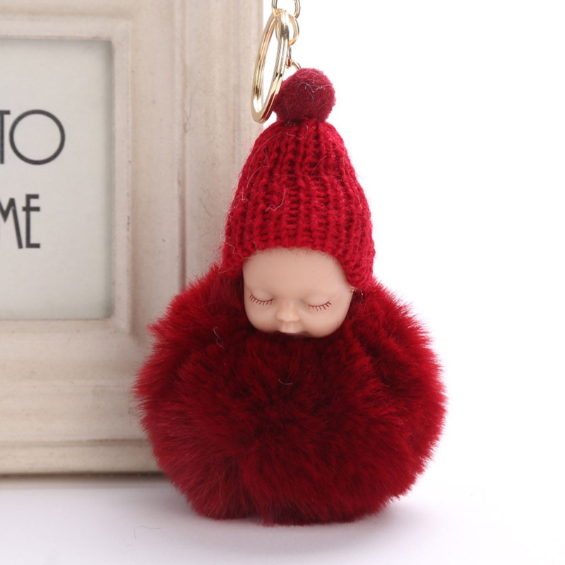 Móc Khóa Hình Em Bé Đang Ngủ 2017 Dễ Thương