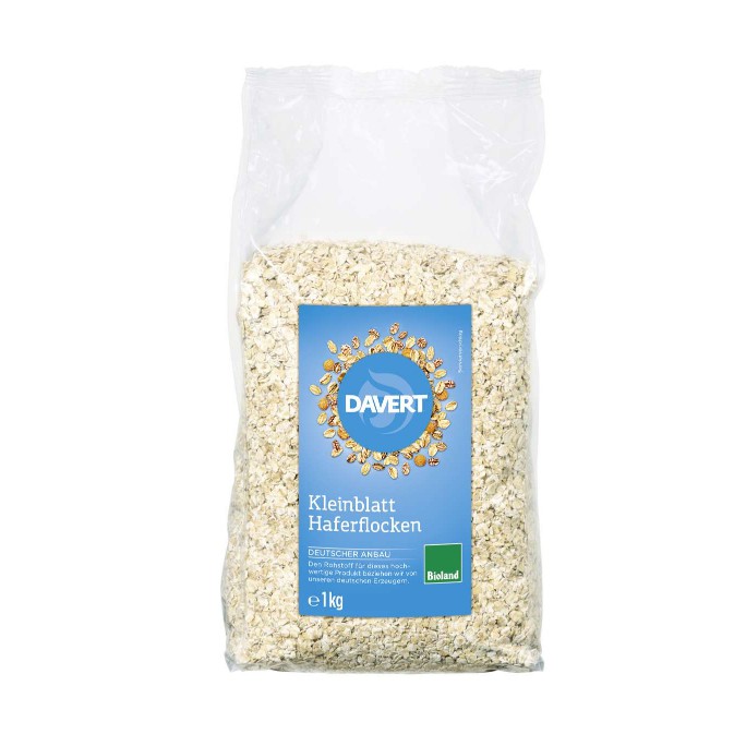 [ORGANIC] YẾN MẠCH HỮU CƠ CÁN MỎNG HIỆU DAVERT 1KG