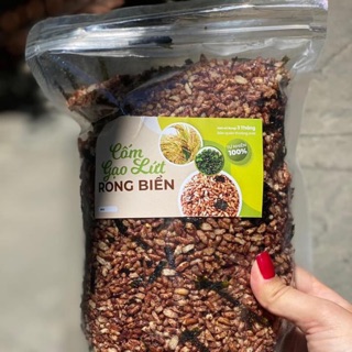 Cốm gạo lứt rong biển 42k/gói 500gr