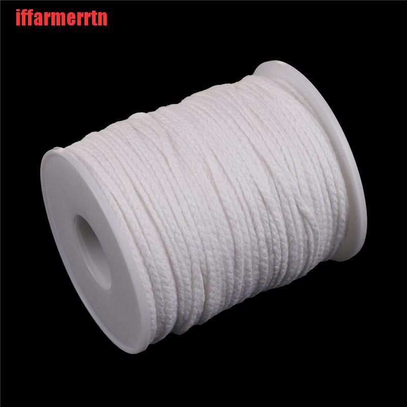 Cuộn Dây Thừng Cotton Màu Trắng Làm Nến Thủ Công