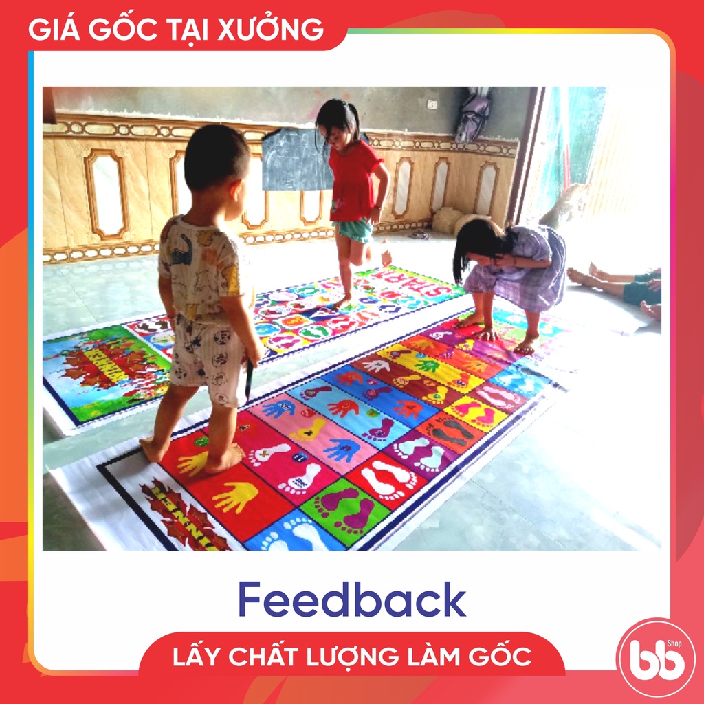 THẢM-BẠT NHẨY Ô VẬN ĐỘNG CHO BÉ (JUMPING MAT) - TRÒ CHƠI VẬN ĐỘNG CHO BÉ - TRÀN ĐẦY NĂNG LƯỢNG