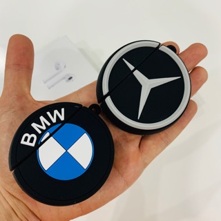 Ốp tai nghe airpod 1-2 hình BMW/Mer