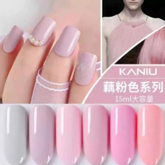 Sơn Gel Kaniu set 21 bền màu cực kì mướt 12ML Dành cho tiệm nail chuyên nghiệp