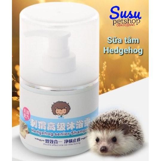 Sữa tắm Chống Ngứa Cao Cấp cho Nhím với tinh chất Dầu Ôliu (250ml)