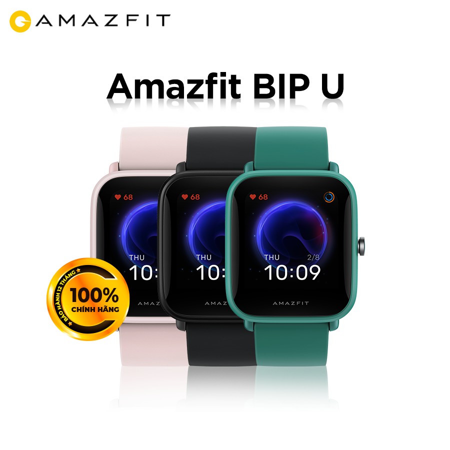 Đồng hồ thông minh Xiaomi Amazfit Bip U - Hàng Chính Hãng Digiworld
