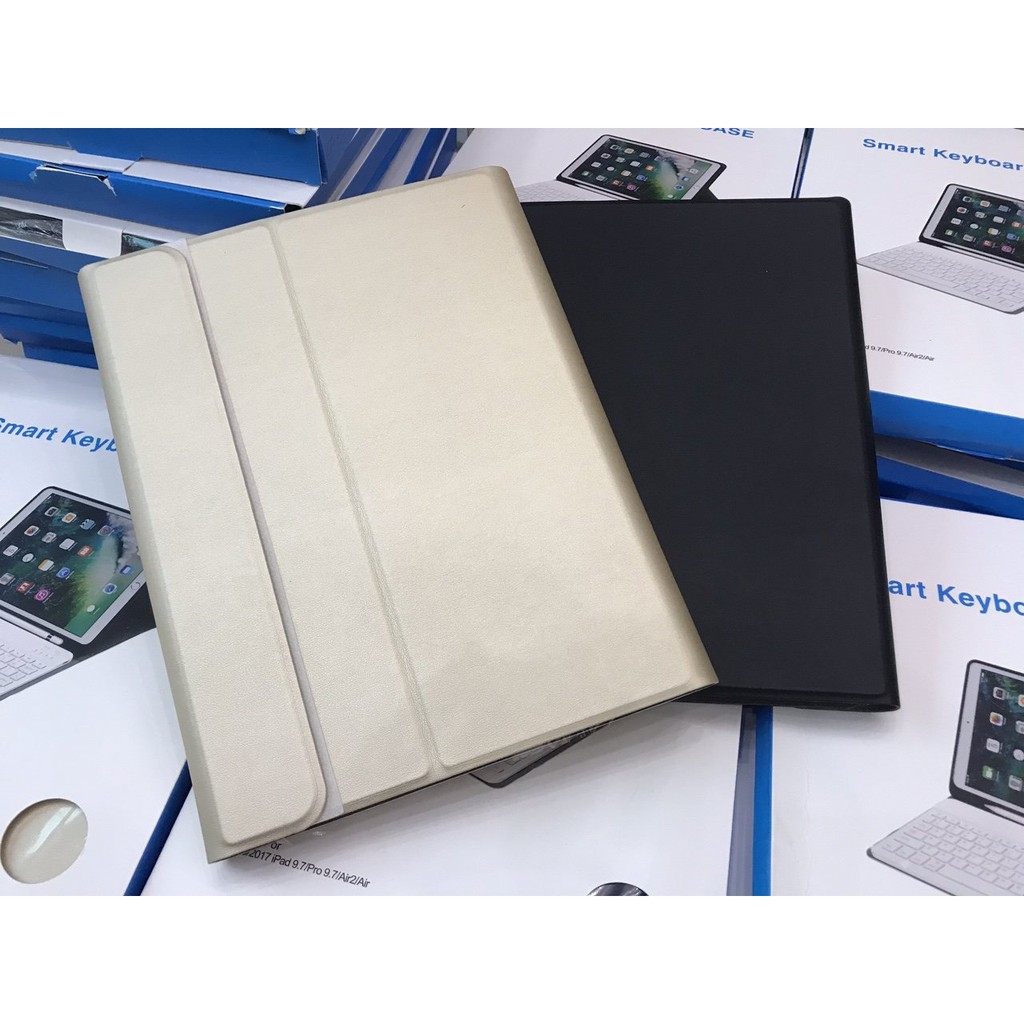 Bao da kiêm bàn phím Bluetooth Ipad 10.2 inch 2019 và Gen 8 2020  Smart Case cao cấp