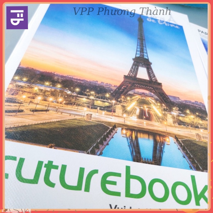 Tập vở Sinh Viên Kẻ Ngang Futurebook tháp Paris khổ B5 - 80,120, 200 Trang
