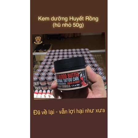 Balm dưỡng hình xăm Kem Huyết Rồng