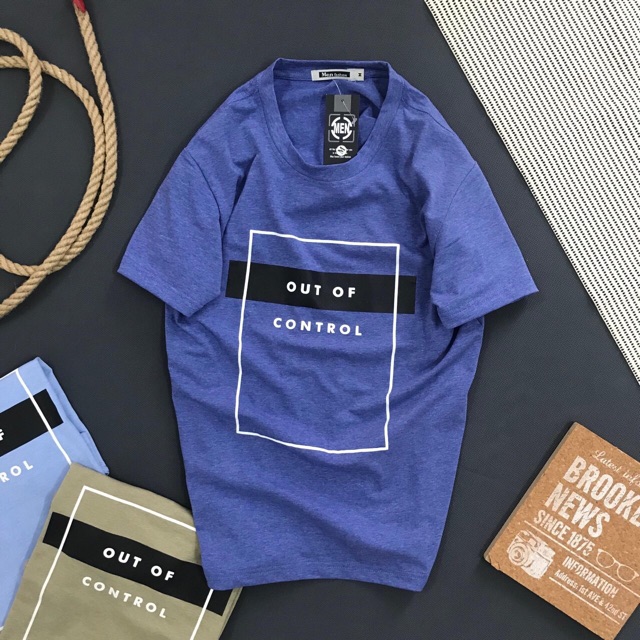ÁO NAM CỔ TRÒN OUT OF COTROL MỚI NHẤT- Có Bán Sỉ